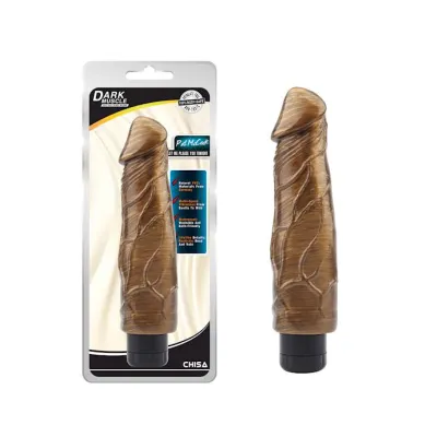 Pat Mccock Vibrating Dildo 9 2 Inch Gold 9 2 Inch