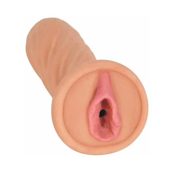 Mistress Bioskin Vibrating Stroker With Pubic Bone 1 Speed Bullet Shay Vanilla — image 7 of 9