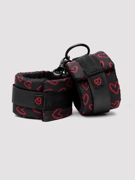Lovehoney Heart Print Bondage Kit (4 Piece)