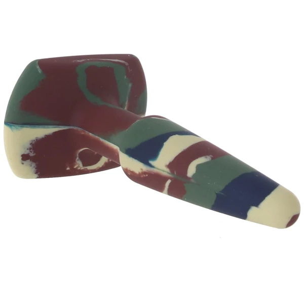 A-Play Groovy Silicone 4" Anal Plug By Doc Johnson - Camouflage
