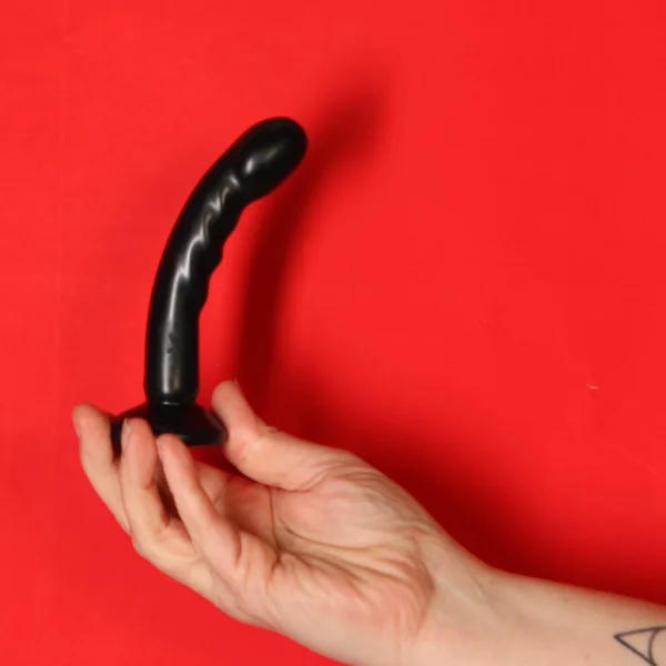 Compact Silicone Dildo By Tantus -  Black