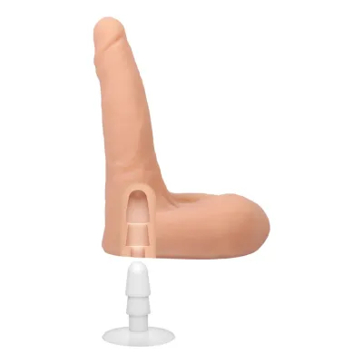 Doc Johnson Signature Cocks Lucas Frost 7 5 Realistic Dildo with Suction Cup