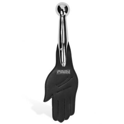 OUCH 13 3 Leather Hand Paddle With Steel Handle