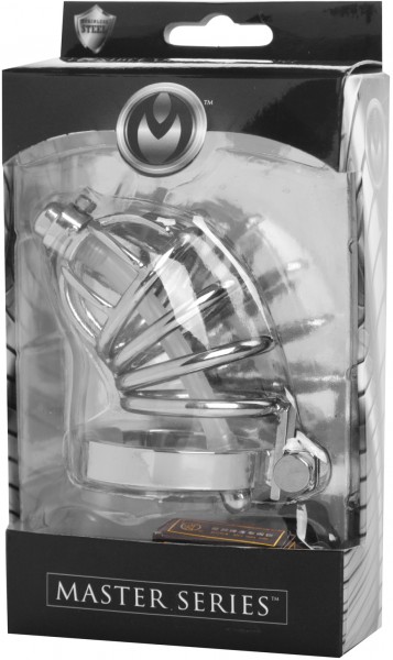 Chastity Cage + Sounding Plug