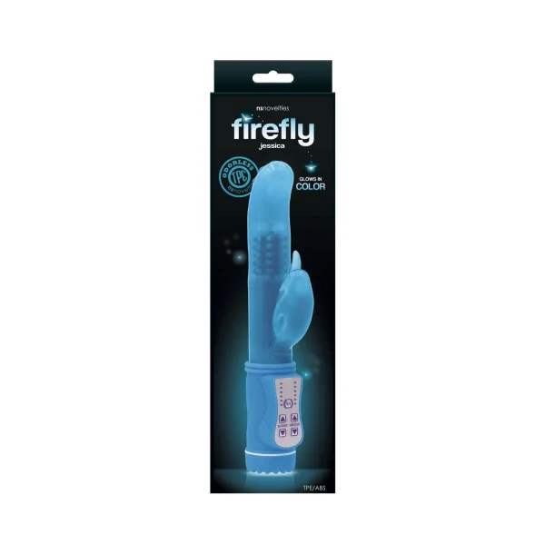 Rabbit Vibrator - Firefly - Jessica - Blue