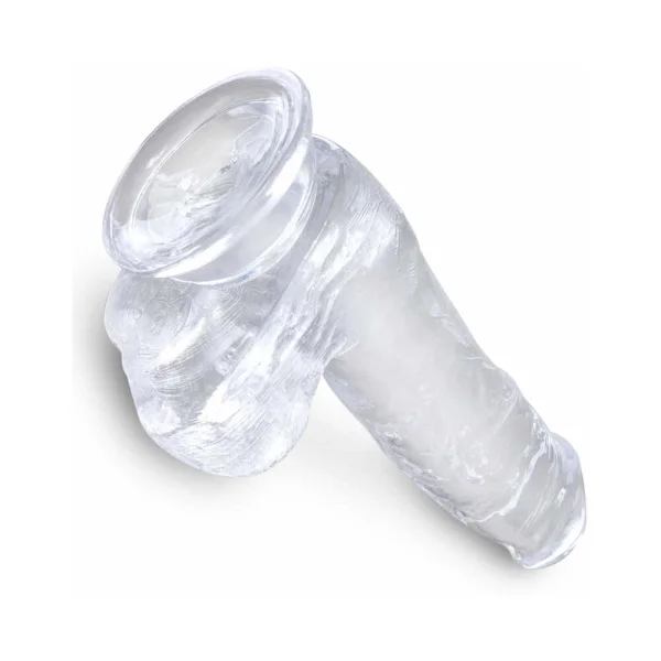 King Cock Clear 6in Cock With Balls — image 17 of 17