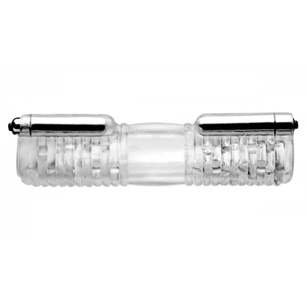 Tom Of Finland Head To Head Vibrating Sleeve