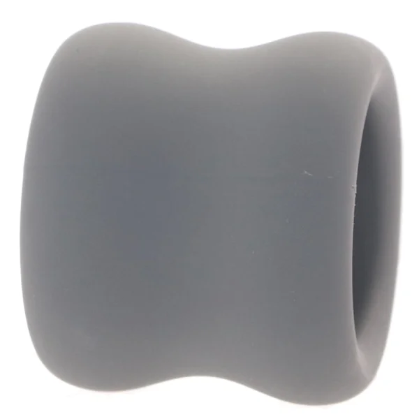 Alpha Liquid Silicone Scrotum Ring By CalExotics - Gray