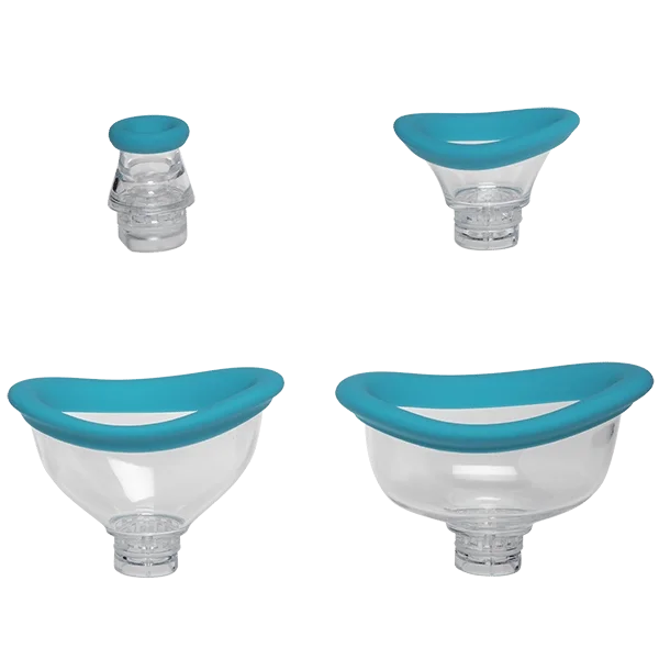 Bloom - Intimate Body Pump - Automatic - Vibrating - Rechargeable - Sky Blue/White — image 7 of 8