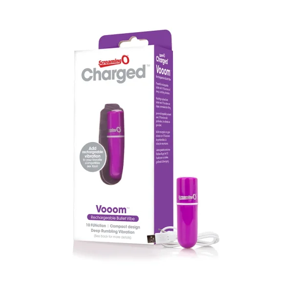 Screaming O Charged Vooom Rechargeable Bullet Vibe — image 15 of 25