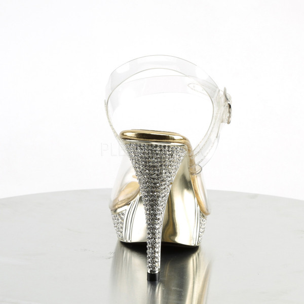 4 1/2 inches Heel, 1 inches PF Ankle Strap Sandal W/ RS — image 4 of 12