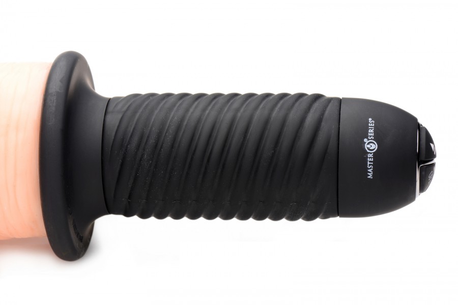 10" Vibrating Cock + Handle
