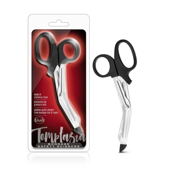 Blush Temptasia Black Safety Scissors — image 5 of 6