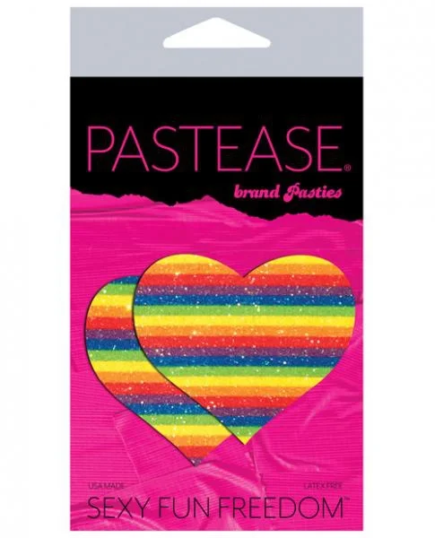 Pastease Glitter Rainbow Heart Pasties — image 4 of 4