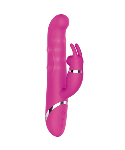 Naghi No.42 - Rabbit Vibrator With Rotating Beads
