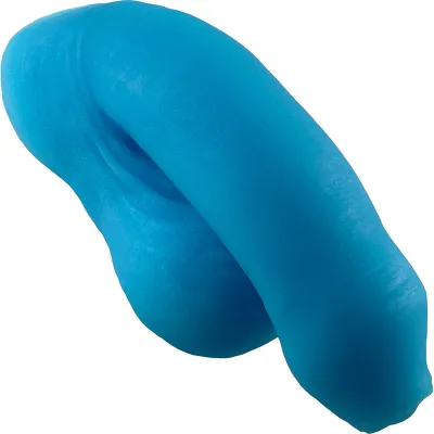 Pierre Uncut Silicone Packer by New York Toy Collective Blue
