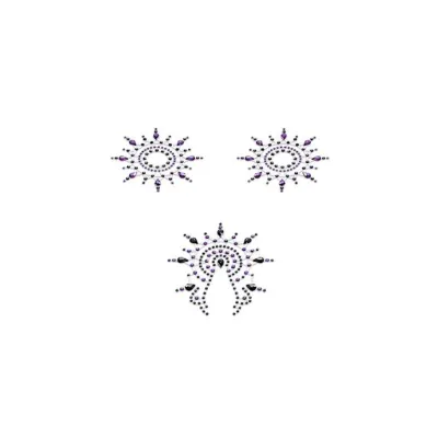 Petits Joujoux Gloria Body Jewelery Purple Set Of 3