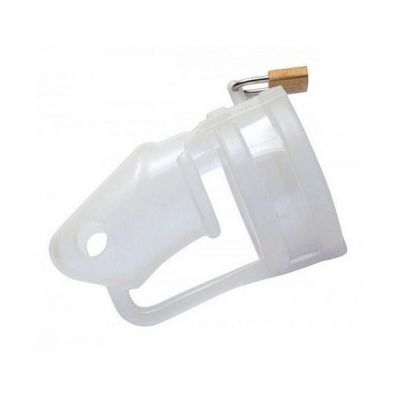 Sado Chamber Silicone Male Chastity Device