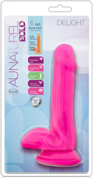 6" Bold Natural Cock