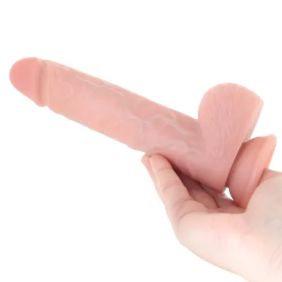RealRock Curved 7 Inch Ballsy Dildo