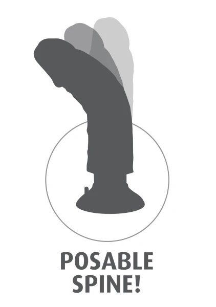 King Cock 10'' Vibrating Cock with Balls