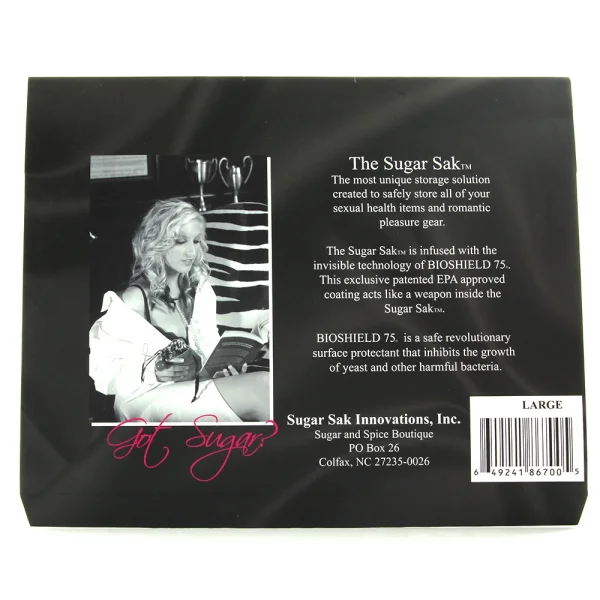 Sugar Sak Antibacterial Toy Bag Large - Pink