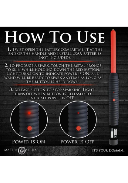 Spark Rod Zapping Wand