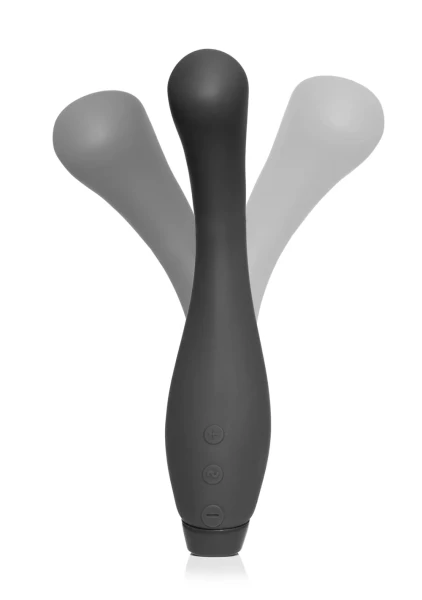 Je Joue Juno Flex Waterproof Rechargeable Silicone G-Spot Vibrator - Black