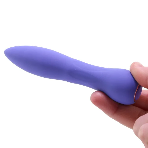Bobbii XLR8 Flexible 15 Function Silicone Bullet Vibrator With Turbo Boost By Nu Sensuelle - Violet