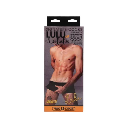 Male Celeb Penis Lulu of Leolulu 8 Inch Cock