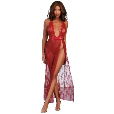 Gown G String Large Garnet