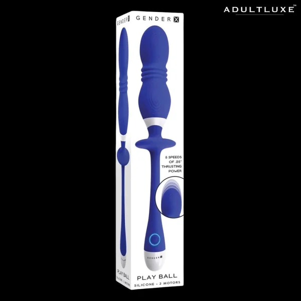 Gender X Play Ball Thrusting Vibrator