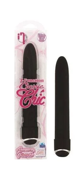 7 Function Classic Chic  6 Inches Vibe - Black