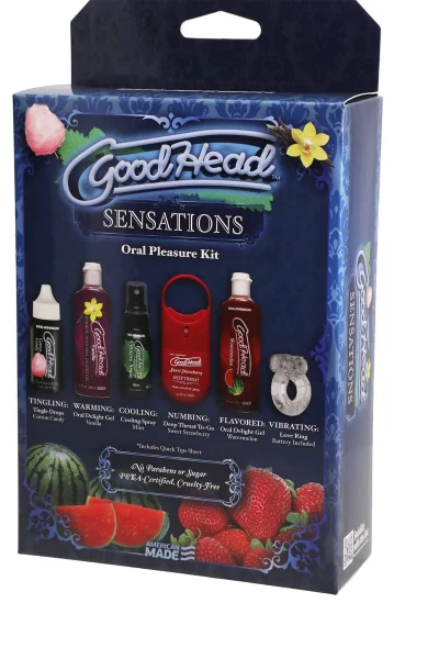 Sex Kit - Goodhead - Sensations Kit - 6 Pack