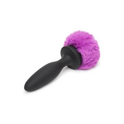 Rechargeable Vibrating Butt Plug Small Black Purple Vibrating Butt Plug