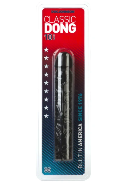 Classic 10 inch Dong - Black
