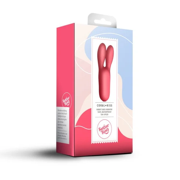 SugarBoo Coral Kiss Silicone 10 Function Clitoral Vibrator