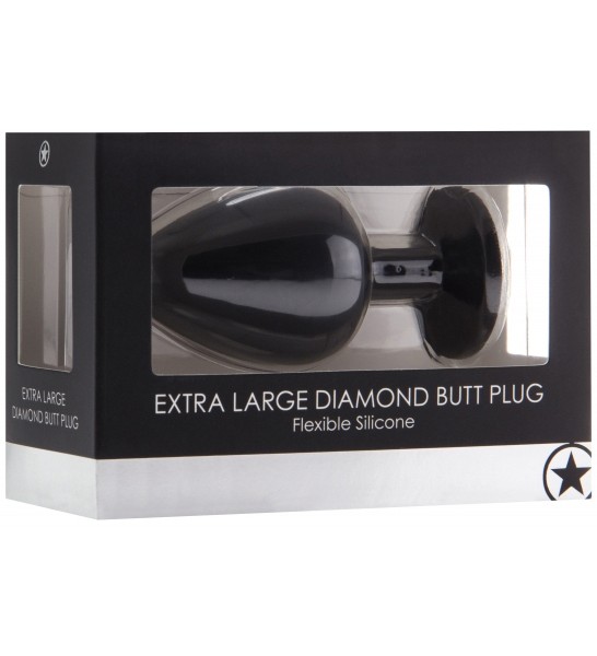 Extra Large Diamond Butt Plug