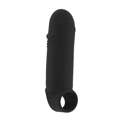 No 35 Stretchy Thick Penis Extension Black