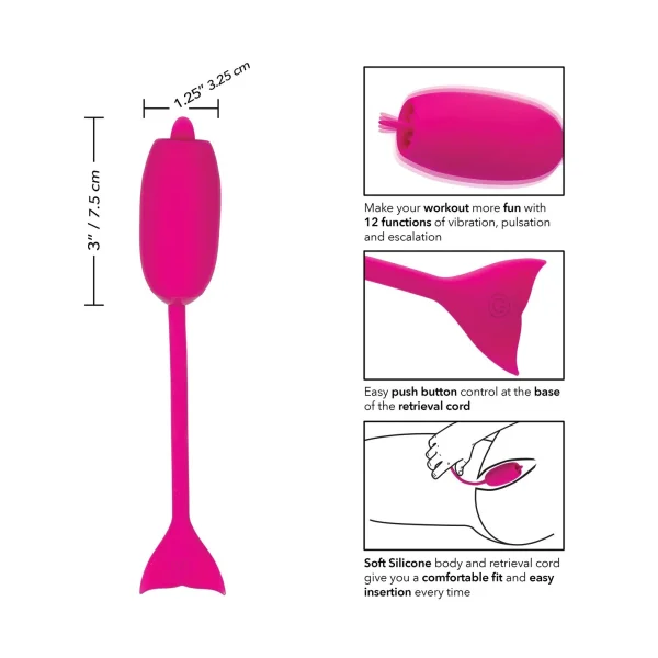 Rechargeable Kegel Teaser - Pink