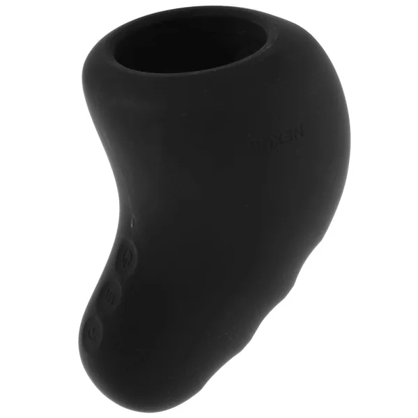Nexus Eclipse Vibrating & Stroking Penis Masturbator - Black