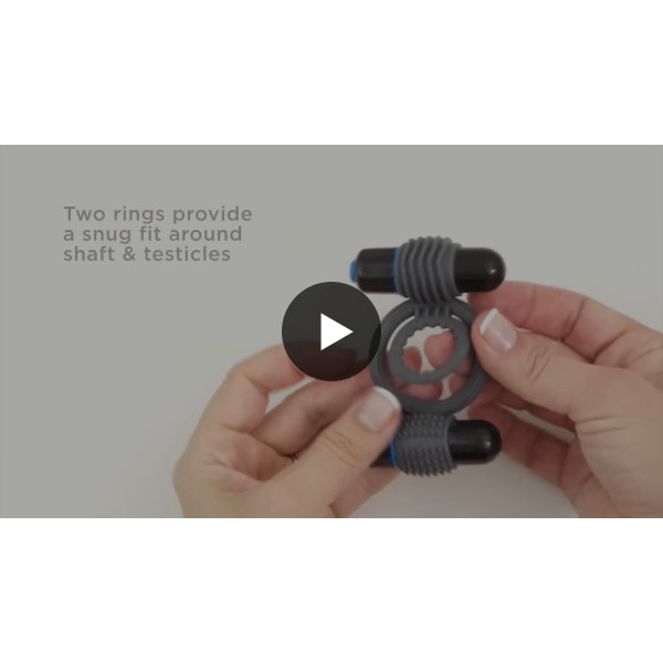 OptiMALE Vibrating Double C-Ring