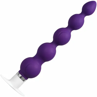 Quaker Silicone Anal Vibe by VeDO Into You Indigo