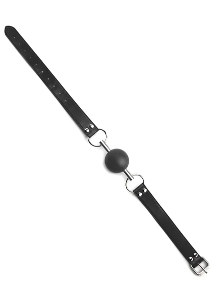 Solid Ball Gag - Black — image 10 of 11