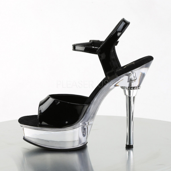ALLURE-609 - 5 1/2" Stiletto Heel P/F Sandal — image 7 of 8