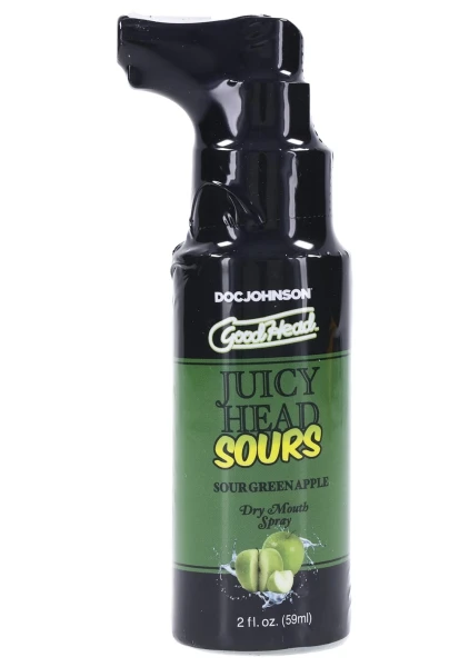 GoodHead Juicy Head Sours Dry Mouth Spray 2 oz By Doc Johnson - Sour Watermelon