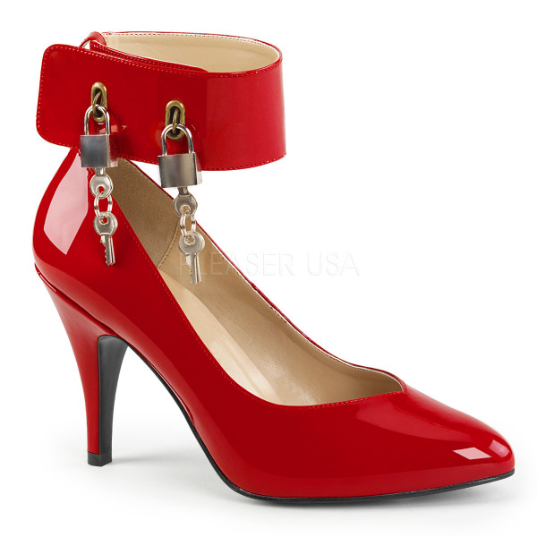 4 inches Heel Wide Band Ankle Strap Pump — image 5 of 12