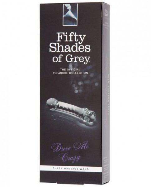 Fifty Shades of Grey Drive Me Crazy Glass Dildo