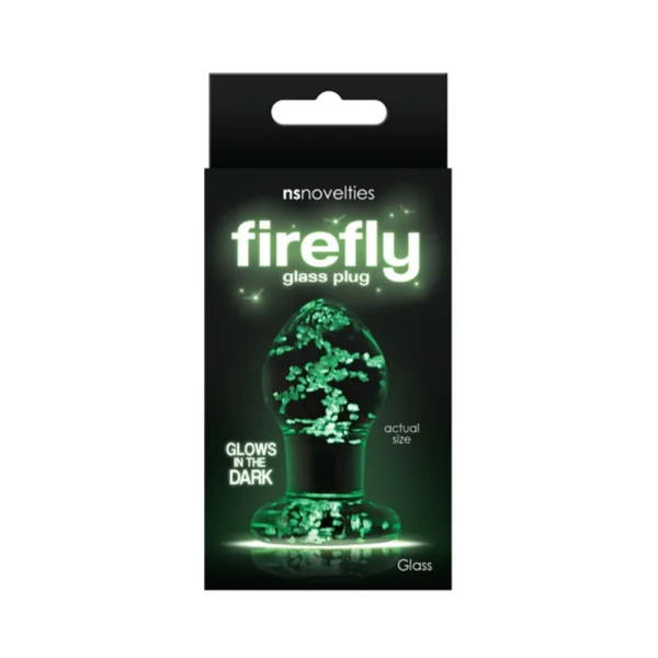 Firefly Glass - Plug - Small - Clear