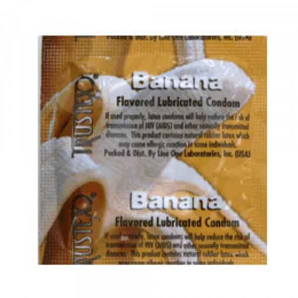 Trustex Flavored Condoms Banana 3 Pack — image 2 of 2